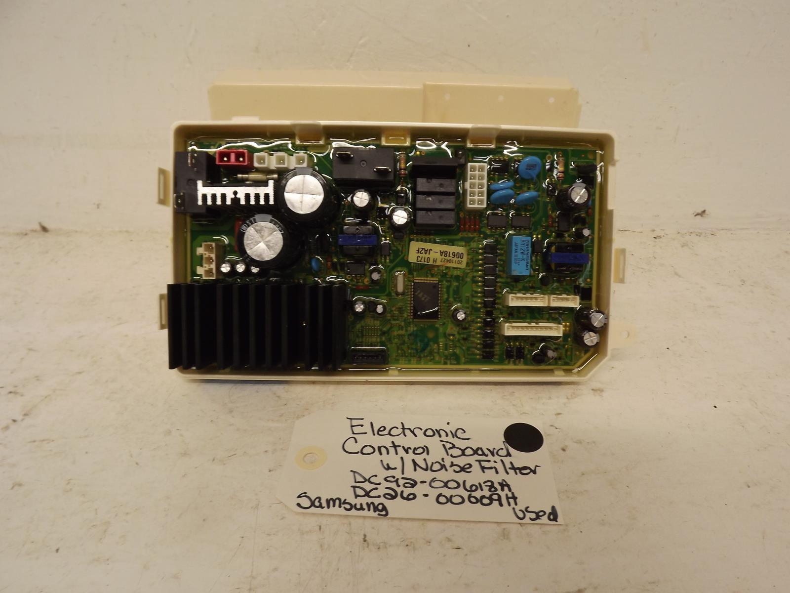 Samsung Washer DC92-00618A DC26-00009H Electronic CB w/Noise Filter Used Samsung Washer DC92-00618A DC26-00009H Electronic CB w/Noise Filter Used